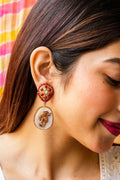 Agni Gold Plated Fusion Earrings