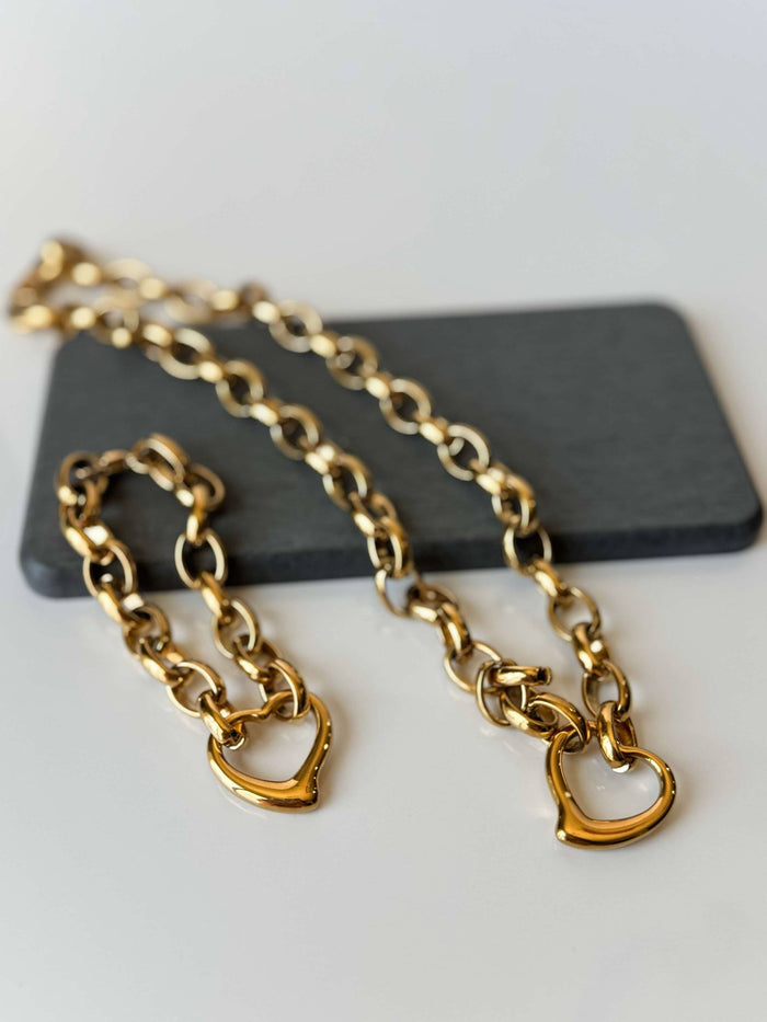 Alice Heart Necklace