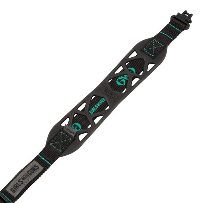 Allen Girls With Guns Black Label Padded Sling with Sling Swivel Polyester Blackout Shade Camo 39"