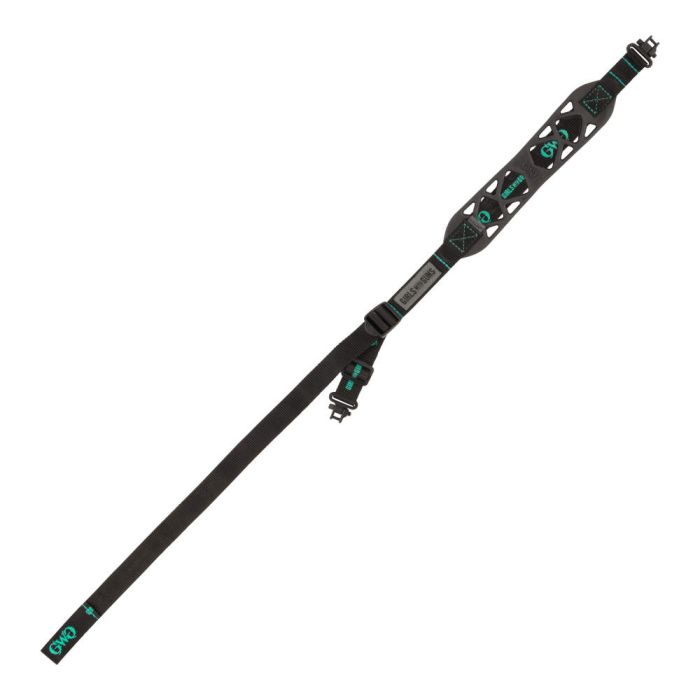 Allen Girls With Guns Black Label Padded Sling with Sling Swivel Polyester Blackout Shade Camo 39"