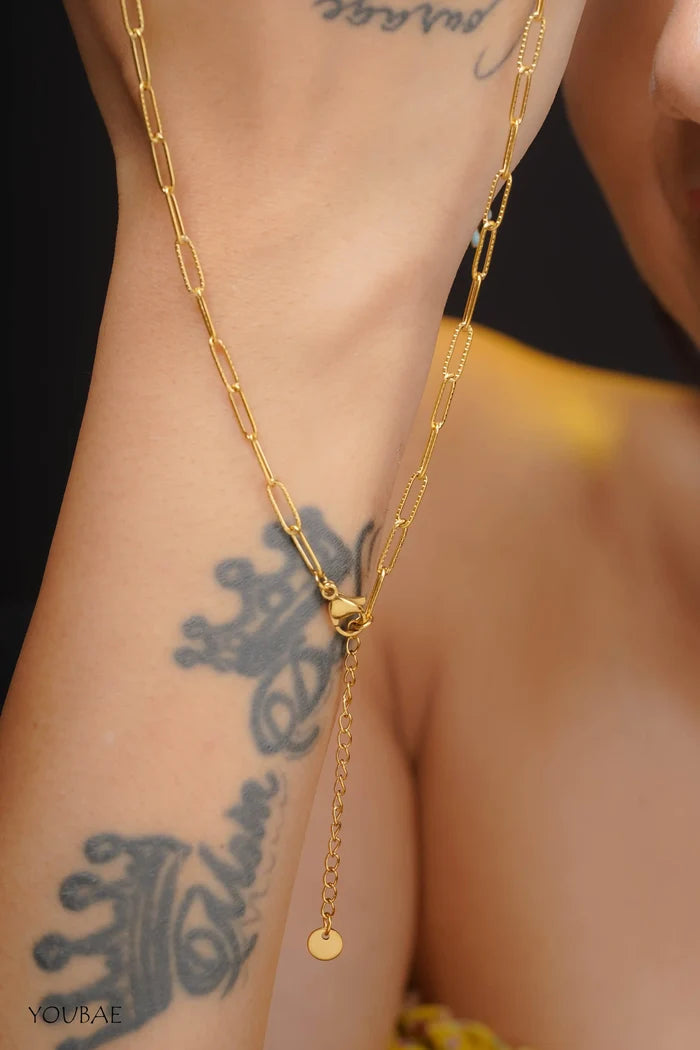 Aqua Sea Shell Anti Tarnish Neckpiece