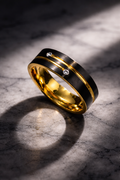 Arthur Art Deco Unisex Ring | FINAL SALE