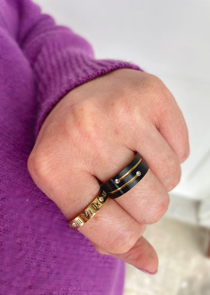 Arthur Art Deco Unisex Ring | FINAL SALE