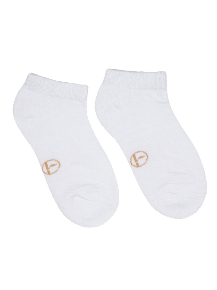 Bamboo Ankle Socks - White