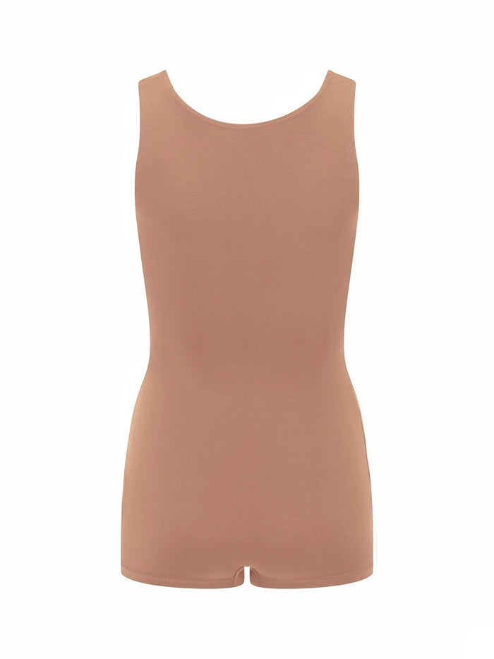 Bamboo Bodysuit - Toffee