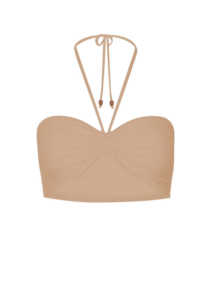 Bamboo Caramel Boob Tube Bra