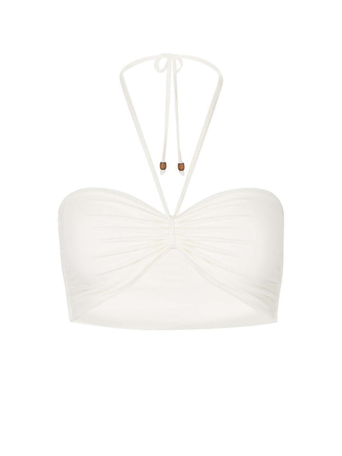 Bamboo Cream Boob Tube Bra