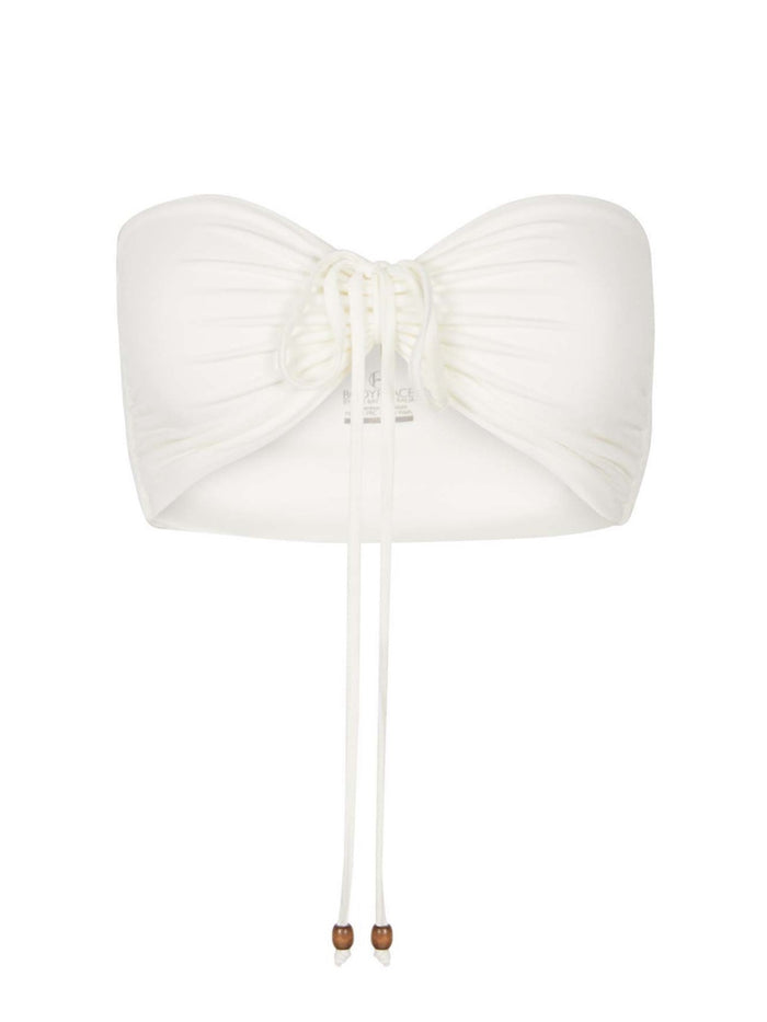Bamboo Cream Boob Tube Bra