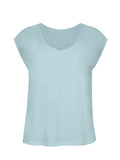 Bamboo Boxy T-Shirt - Topaz