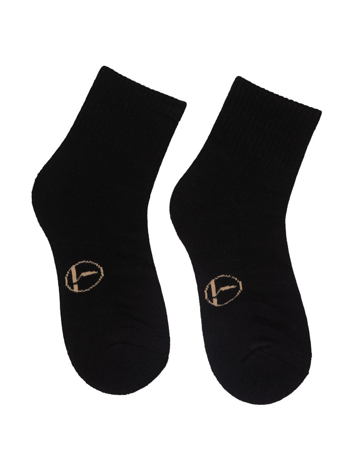 Bamboo Crew Socks - Black
