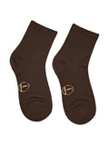 Bamboo Crew Socks - Cocoa
