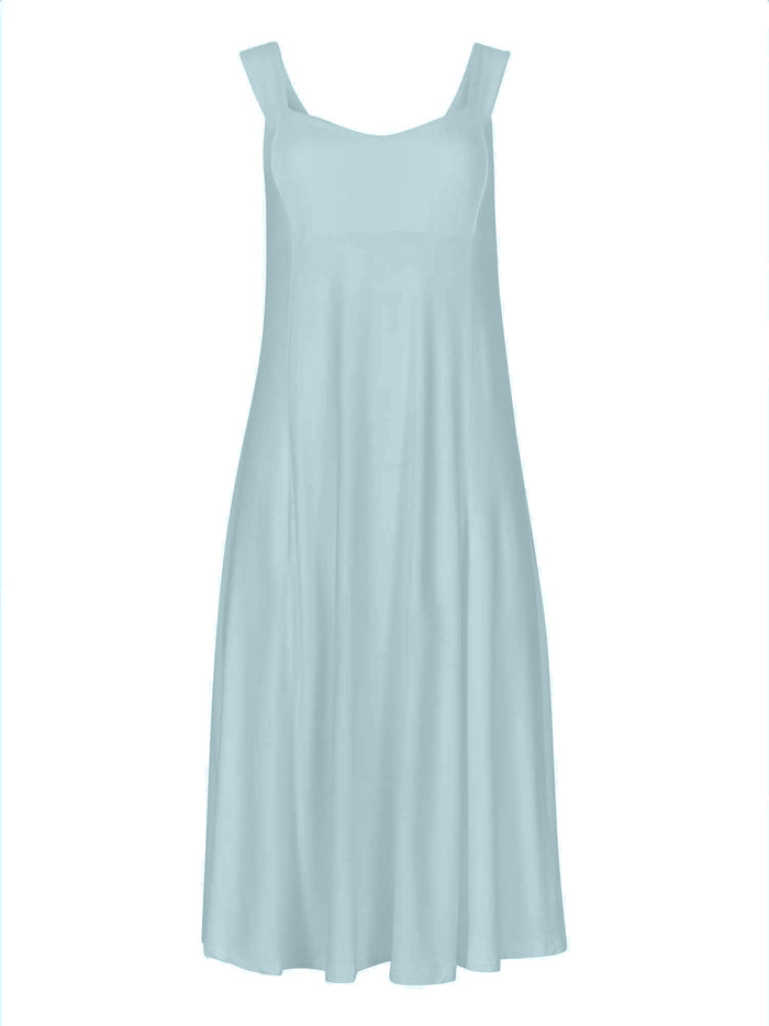 Bamboo Essential Dress - Topaz
