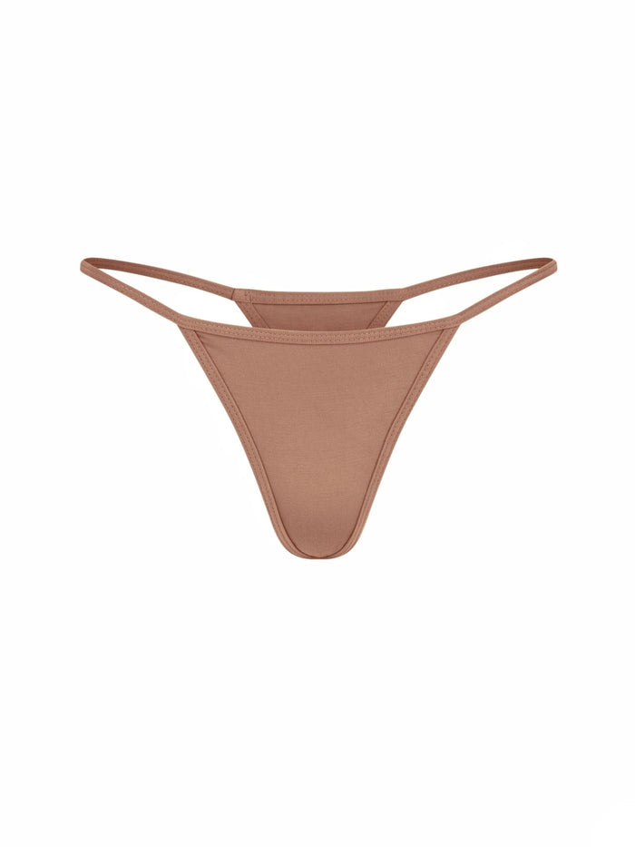 Bamboo G-String - Toffee