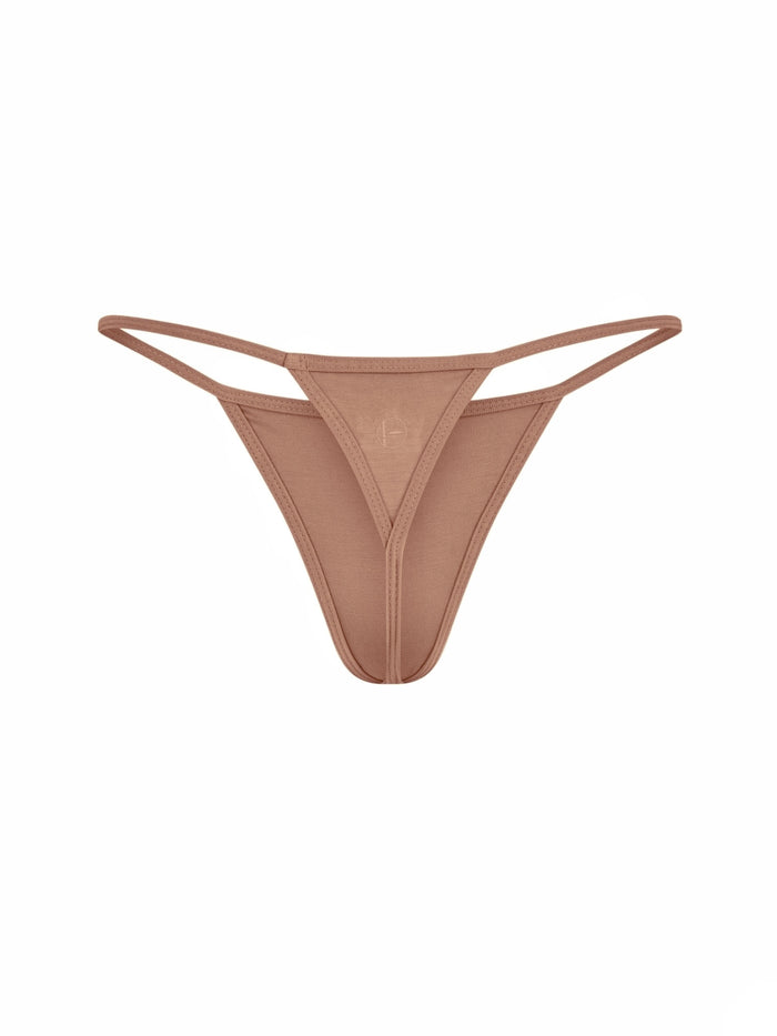 Bamboo G-String - Toffee