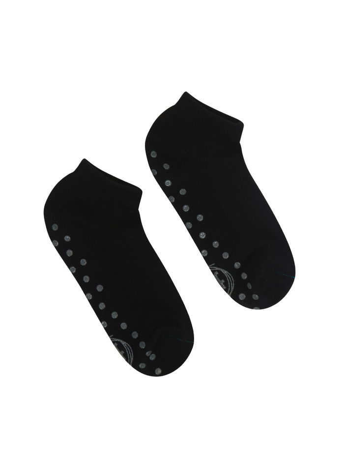 Bamboo Grip Socks - Black