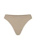 caramel hip g-string, mid waist, thong back, fuller coverage g-string, women's bamboo underwear