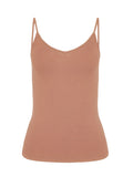 Bamboo Layering Singlet - Toffee