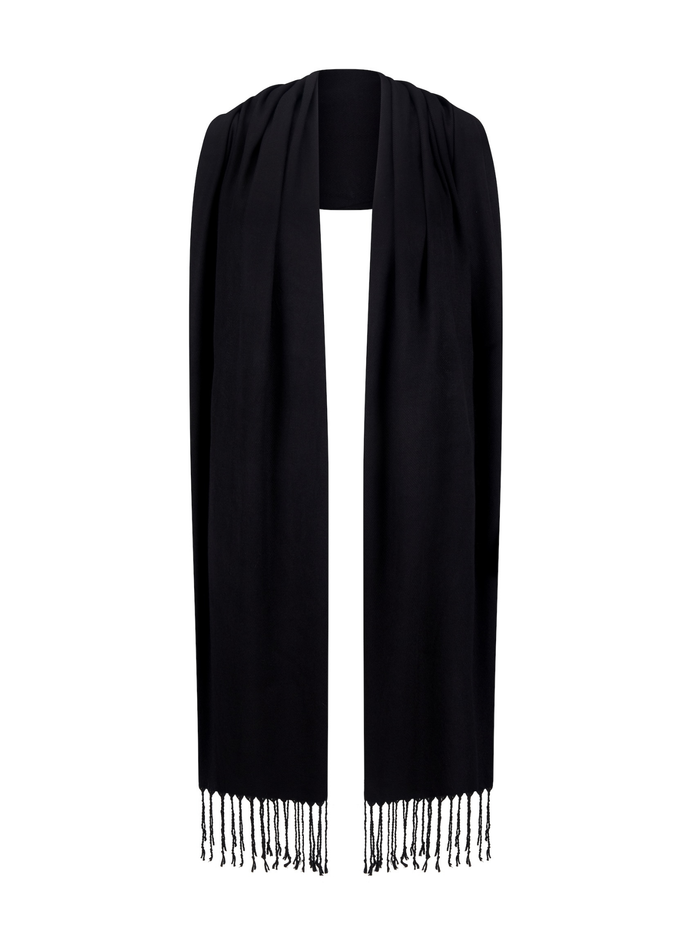 Bamboo Lightweight Scarf - Black
