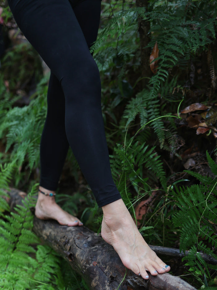 Bamboo Long Legging - Black