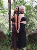 Bamboo Maxi Skirt - Black