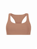 Bamboo Racer Back Bra - Toffee