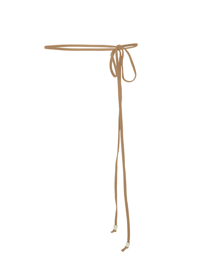 Bamboo String Belt - Toffee