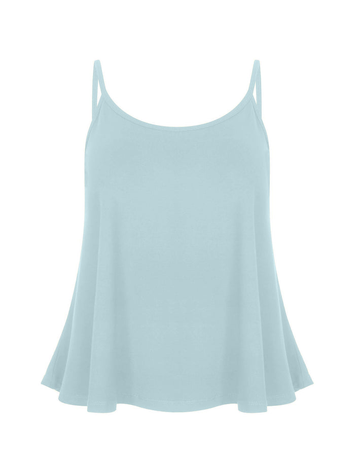 Bamboo Swing Singlet - Topaz