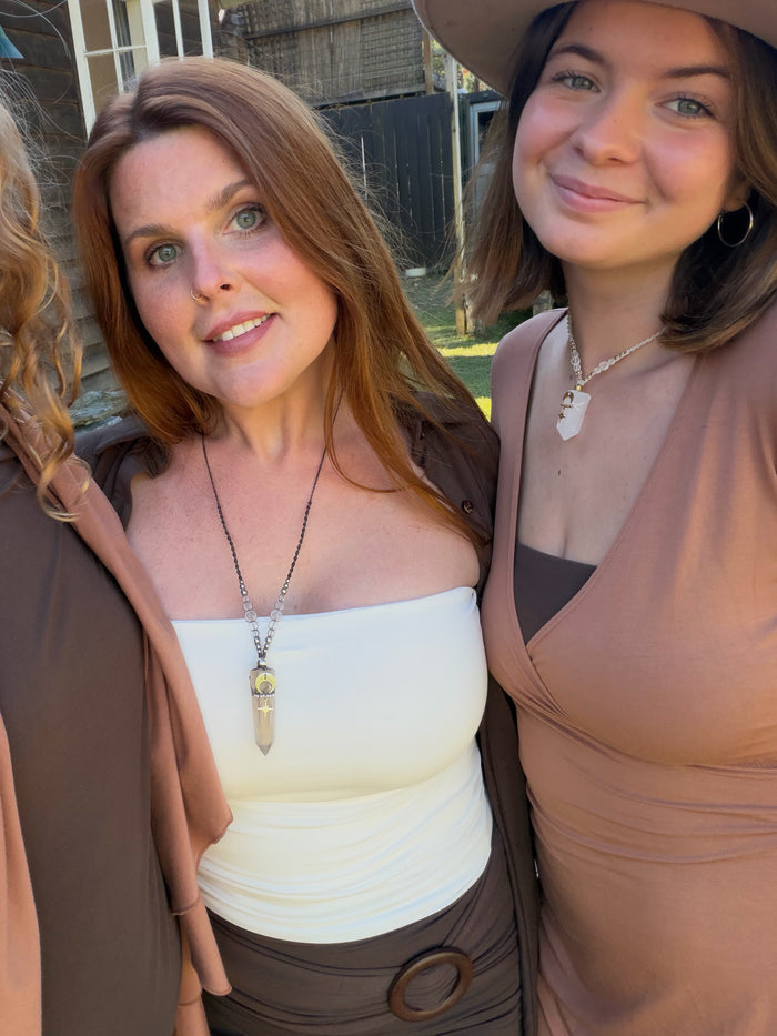 Bamboo Tube Top / Skirt - Cream