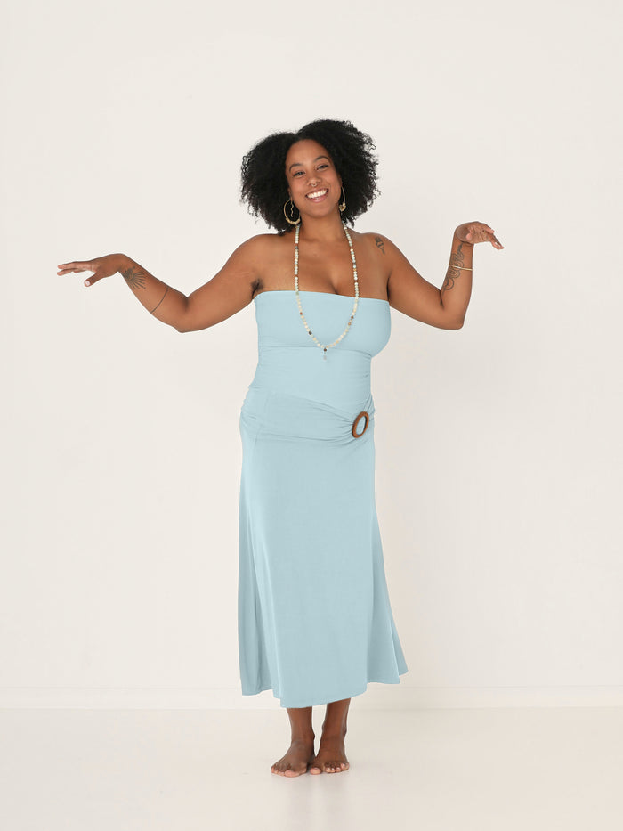 Bamboo Tube Top / Skirt - Topaz
