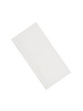 Cream bamboo fabric headband on a white background
