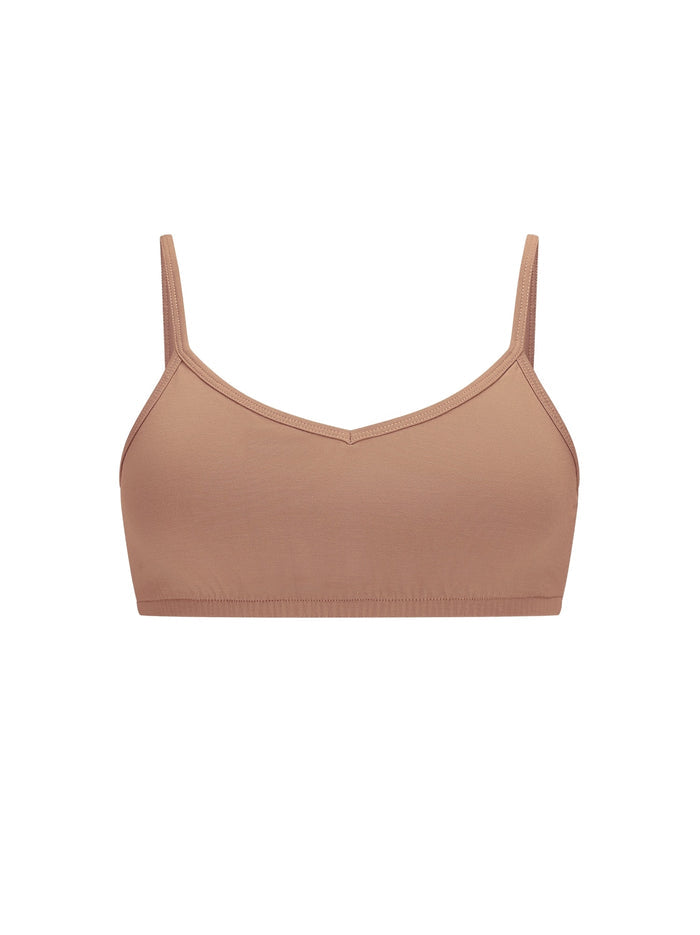 Bamboo Yoga Top - Toffee