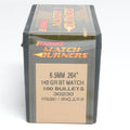 Barnes .264 Diameter 140 Grain Boat Tail Hollow Point Match Burner Bullets