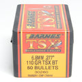 Barnes .277 Diameter 110 Grain Solid Hollow Point TSX 50 Count Bullets