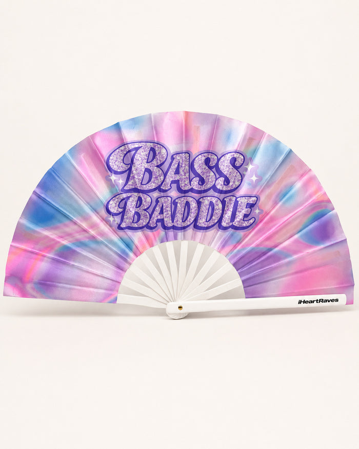 Bass Baddie Small Hand Fan