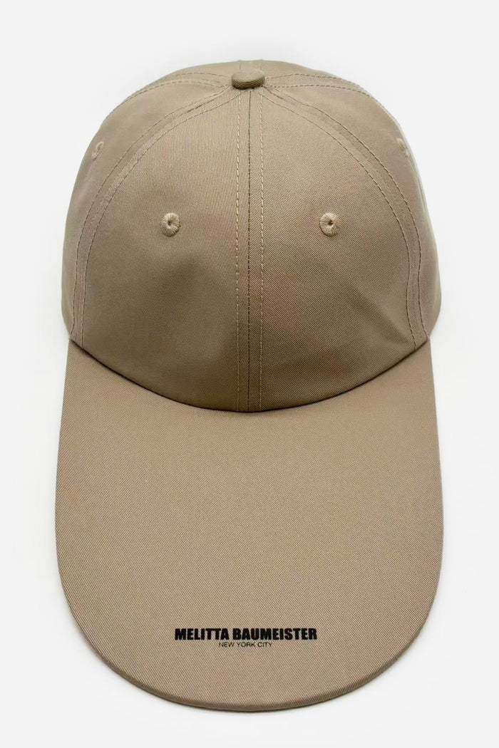 BEIGE LONG CAP