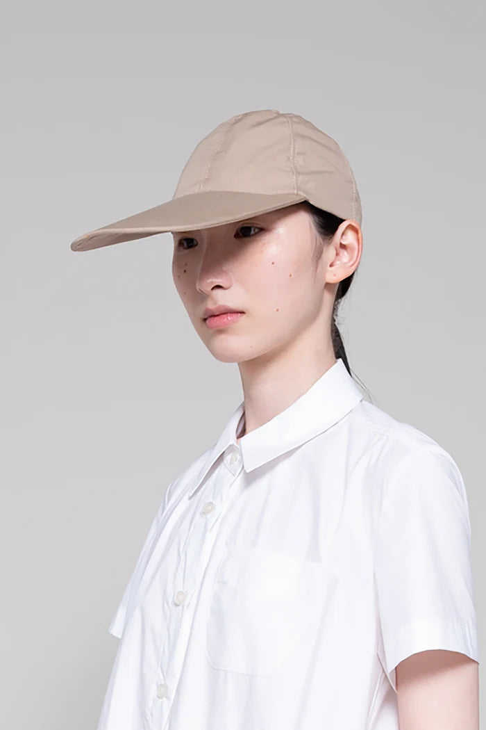 BEIGE LONG CAP