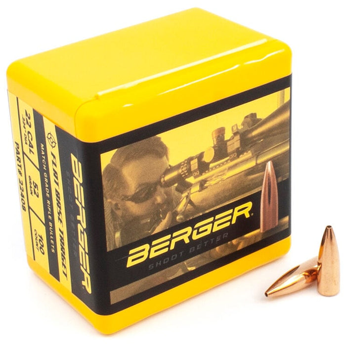 Berger .224 / 22 52 Grain Match Target (100)