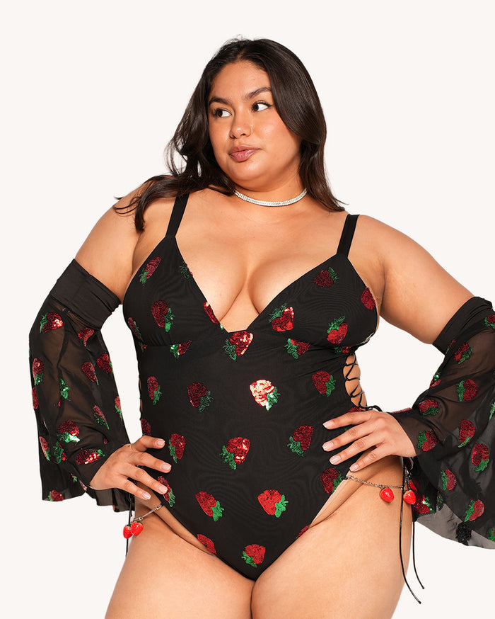 Berrylicious Babe Bodysuit and Sleeves