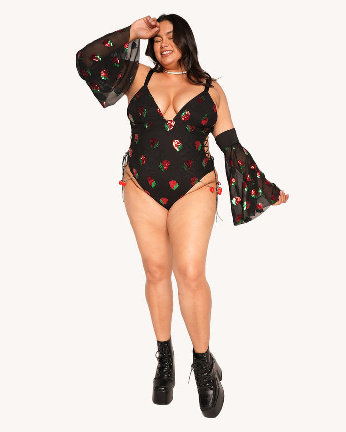 Berrylicious Babe Bodysuit and Sleeves