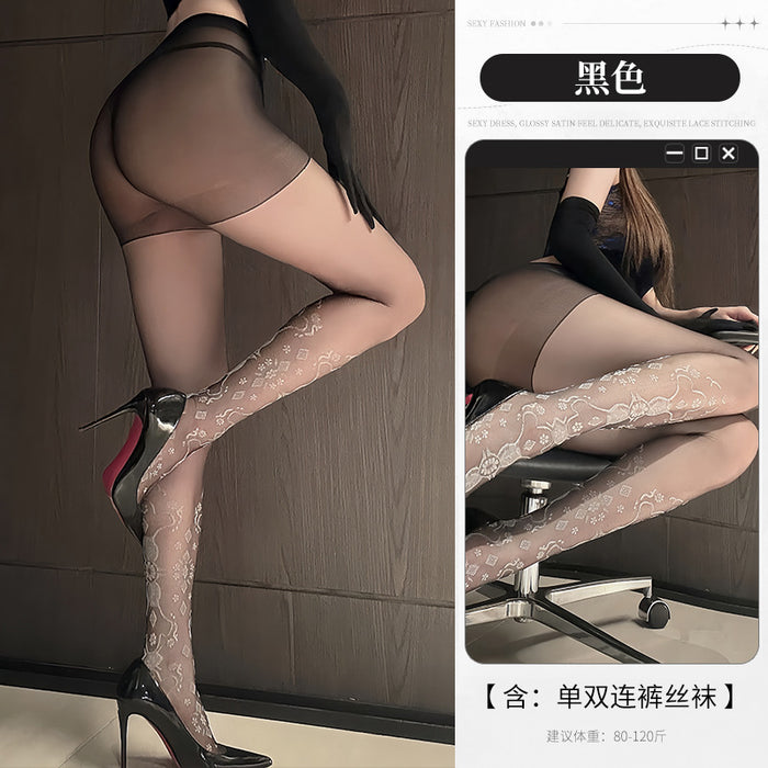 Black Lolita lace lingerie product view