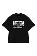 BLACK RAGLAN RUNNER BIB TEE