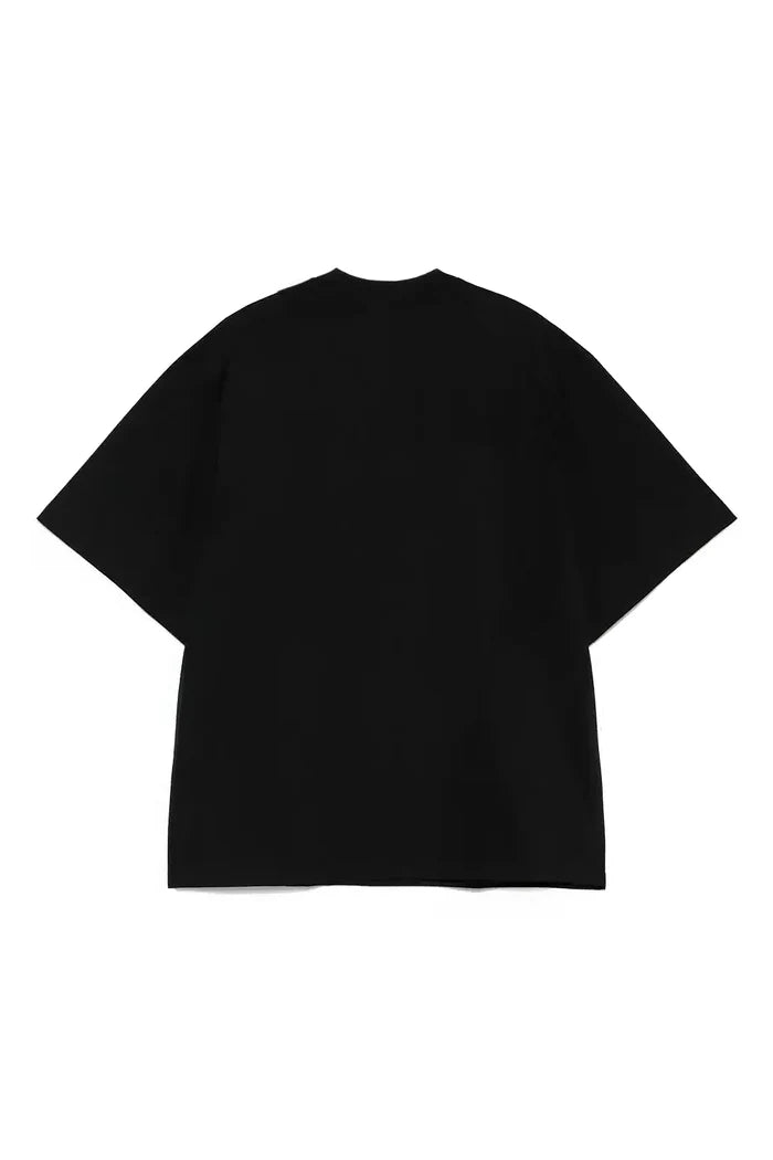 BLACK RAGLAN RUNNER BIB TEE