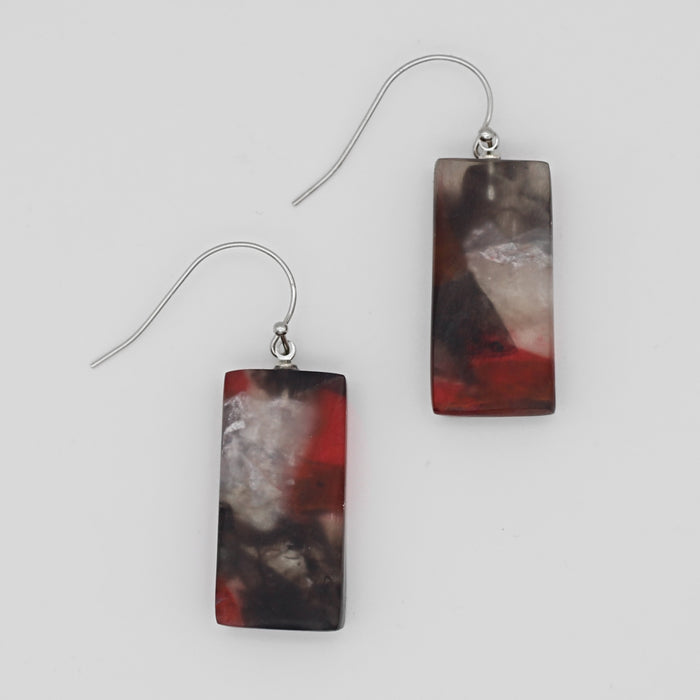 Black Vega Earrings - Sylca Designs - Chunky Jewelry