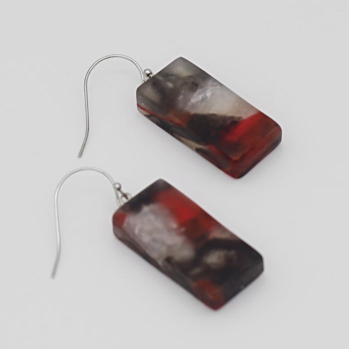 Black Vega Earrings - Sylca Designs - Chunky Jewelry