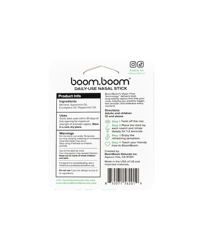 BoomBoom Spearmint Inhaler