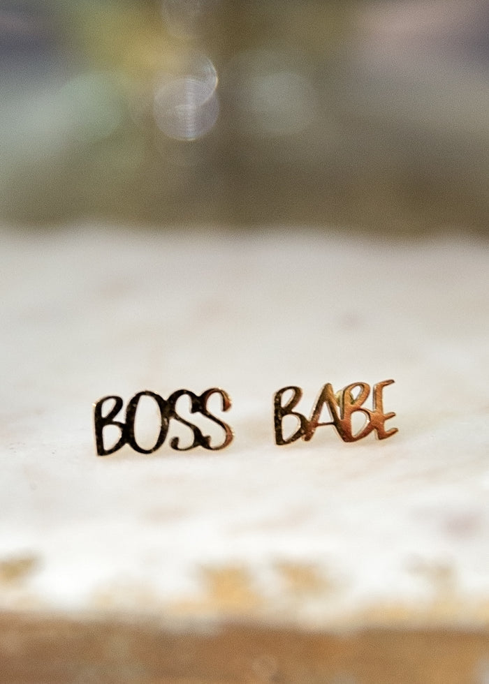 Boss Babe Studs