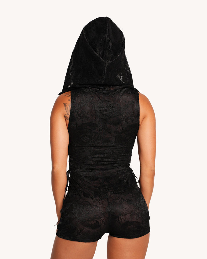 BPM Babe Hooded Romper