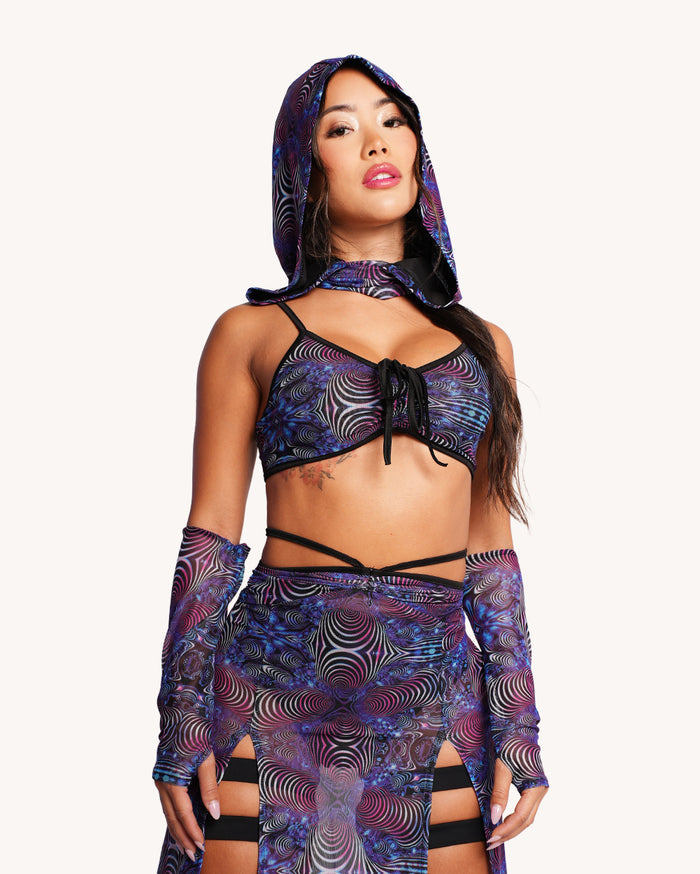 Brain Candy Mesh Dress