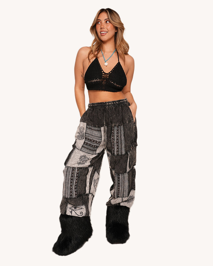 Bussin' Bass Harem Pants