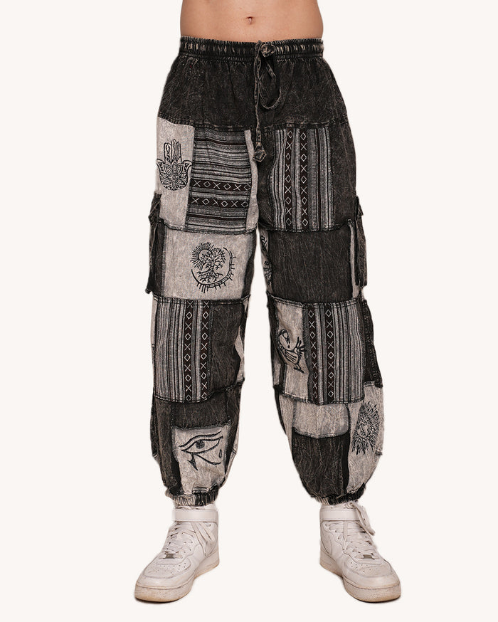 Bussin' Bass Harem Pants-Men